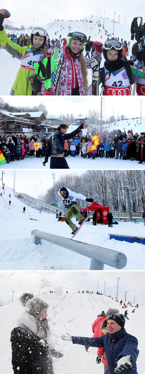 Snow Day celebrations in Minsk