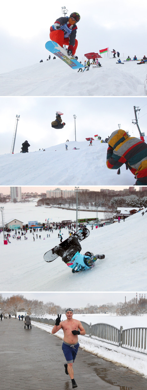 Snow Day celebrations in Minsk