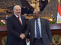 Official visit of Belarus President Alexander Lukashenko to Sudan