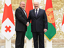 Official visit of Georgia President Giorgi Margvelashvili to Belarus