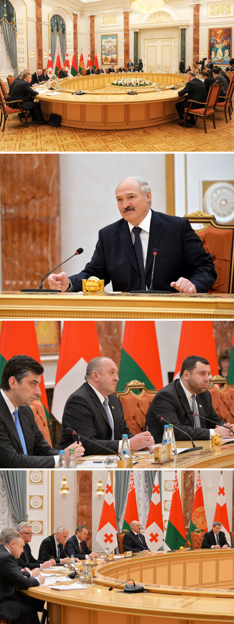 Lukashenko, Margvelashvili hold talks in Minsk