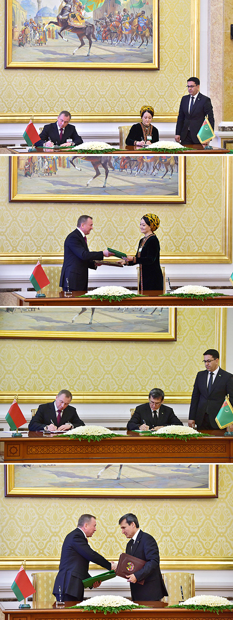 Belarus, Turkmenistan sign 11 cooperation documents