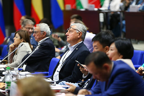 During the plenary session
