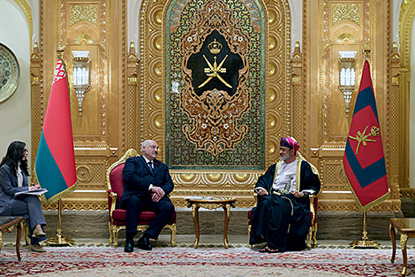 Belarusian president, Sultan of Oman in talks in Muscat