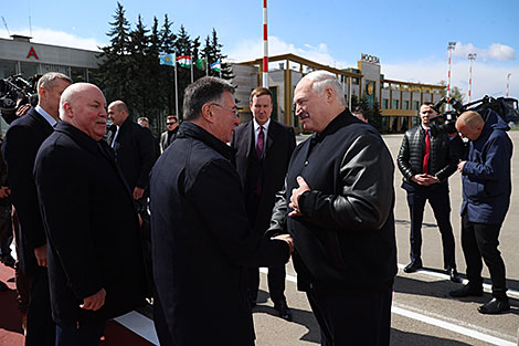 Lukashenko arrives in Russia on working visit