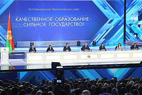 Lukashenko: There will be no substantial changes in the education system anymore