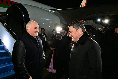 Lukashenko arrives in Kazakhstan for CSTO summit