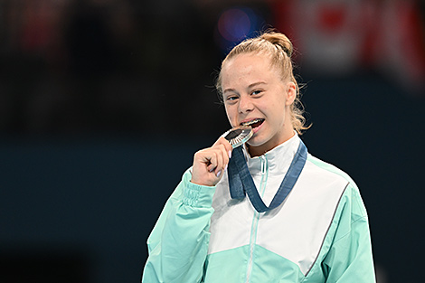 Olympics 2024: Belarus’ Viyaleta Bardzilouskaya secures silver in trampoline