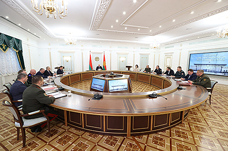 Lukashenko convenes Security Council meeting