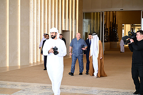 Lukashenko arrives in UAE on working visit