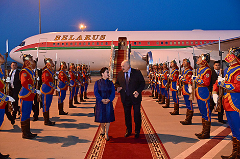 Lukashenko arrives in Mongolia on state visit