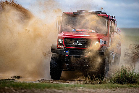 MAZ-SPORTauto Team 3rd at Silk Way Rally