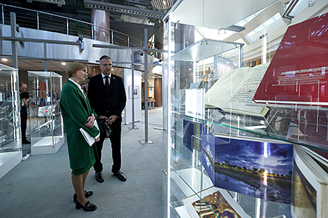 Books gifted to Belarusian president on display at National Library of Belarus