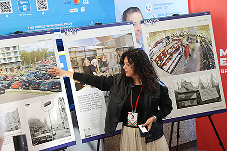 BelTA’s exhibition celebrating Belarus’ milestones opens in Molodechno