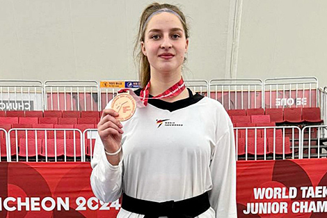 Bronze for Belarus at Chuncheon 2024 World Taekwondo Junior Championships