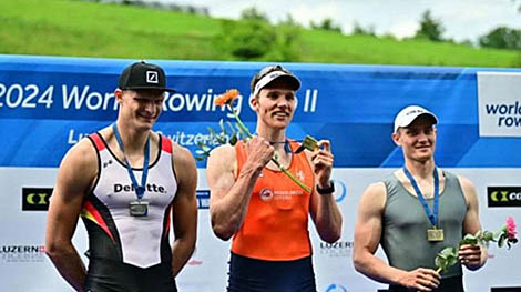 Belarus’ Yauheni Zalaty clinches bronze at 2024 World Rowing Cup II