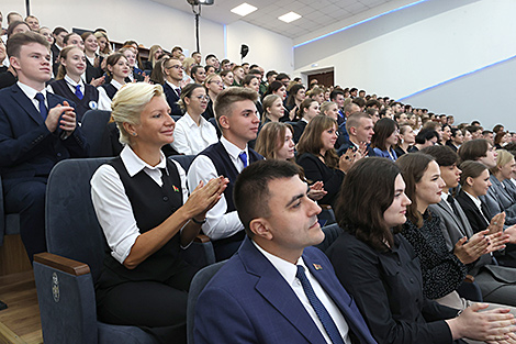 Lukashenko identifies four mainstays for young people