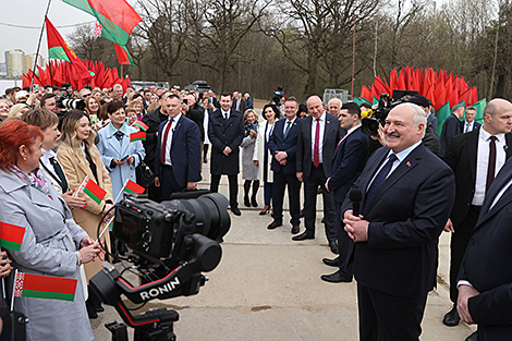 Lukashenko: Belarus stays committed to peace and creation