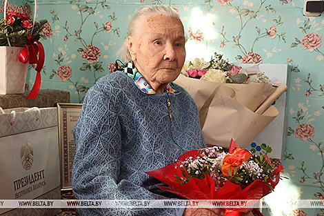 Lukashenko’s legendary teacher turns 101 years