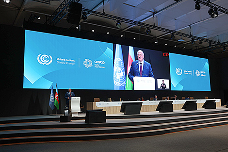 Lukashenko criticizes climate change efforts as insufficient