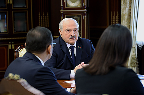 Lukashenko comments on First Information TV Channel launch