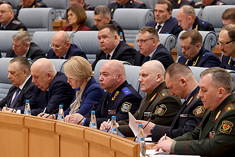 Belarusian security forces urged to be prepared for any event