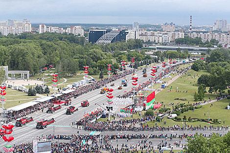 Свыше 2 тыс. человек примут участие в театрализованном эпизоде в День Независимости