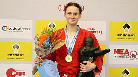 Белоруска Татьяна Мацко стала четырехкратной чемпионкой Европы по самбо