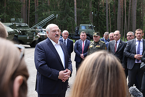 Лукашэнка назваў умовы выкарыстання ядзернай зброі з тэрыторыі Беларусі