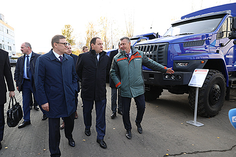 Кантракты на больш як $56 млн падпісаны ў час рабочага візіту Галоўчанкі ва Уфу і Чэлябінск