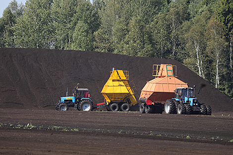 Першы мільён тон торфу здабылі ў Беларусі ў 2024 годзе