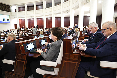 Дэпутаты прынялі ў другім чытанні законапраект па пытаннях дзейнасці Прэзідэнта