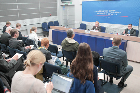 General rehearsal of Belarus president election on 5 October