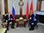 Security high on agenda of negotiations between Lukashenko, Putin