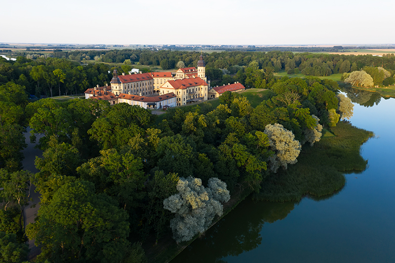 Nesvizh Palace, former residence of the Radziwill princely family