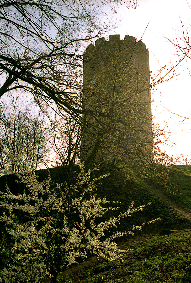 Kamenets Tower in 1990