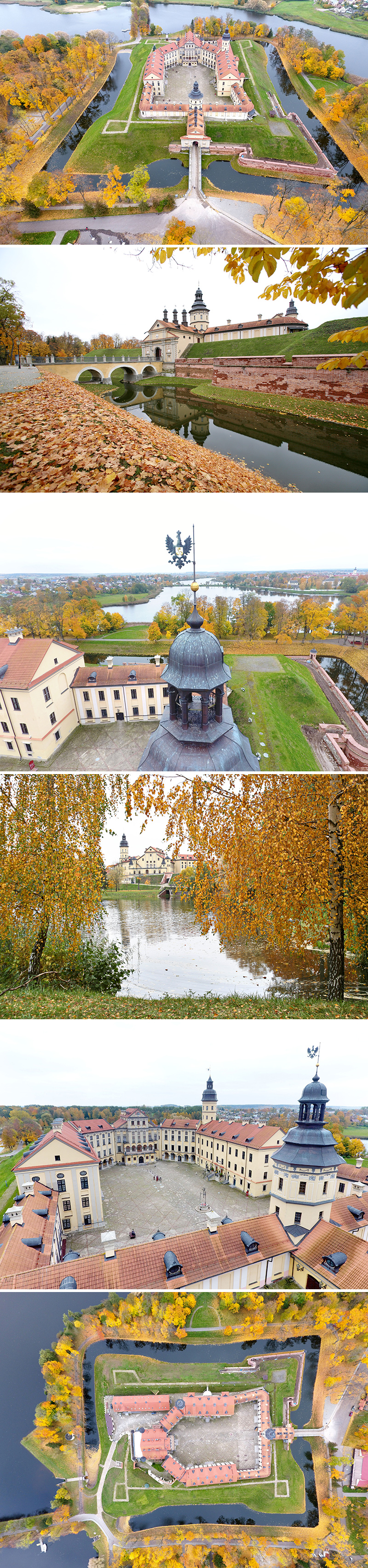 Nesvizh Palace of the Radziwills family