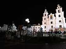 Belarusian Orthodox believers celebrate Easter