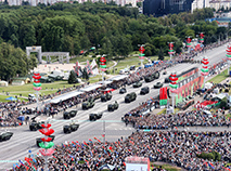 Independence Day military parade in Minsk