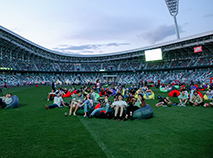 Euro 2020 Fan Zone at Dinamo National Olympic Stadium in Minsk