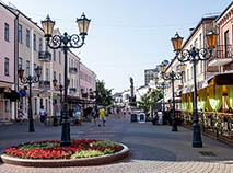 Sovetskaya street in Brest