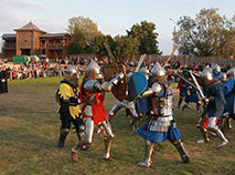 A Knights' Tournament in Mstislav