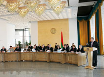 Заседание Центральной избирательной комиссии Республики Беларусь, 2006