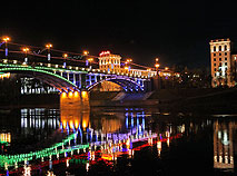 Night lights of Vitebsk