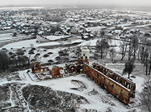 Golshany Castle. Agro-town of Golshany, Oshmyany district, Grodno Oblast