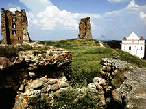 Novogrudok Castle in 1992