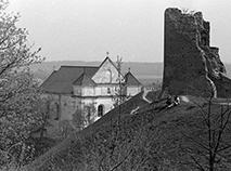 Ruins of Novogrudok Castle in 1980