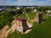 Novogrudok Castle in June 2021